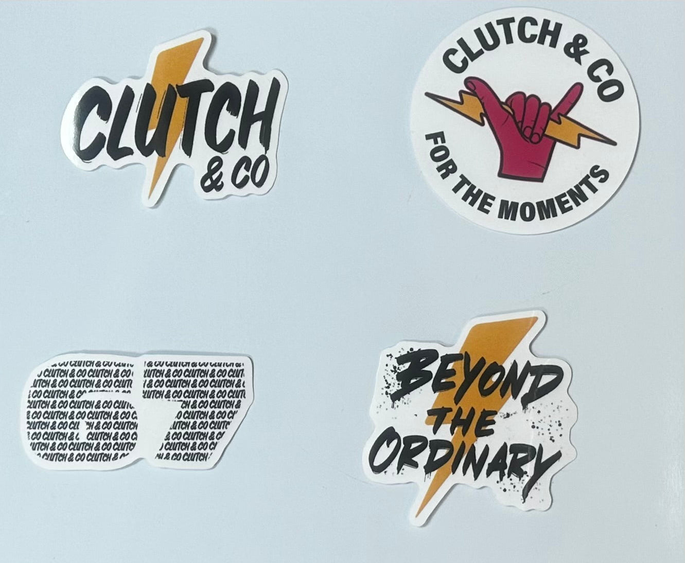 Vinyl Clutch & Co Stickers