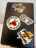 Vinyl Clutch & Co Stickers