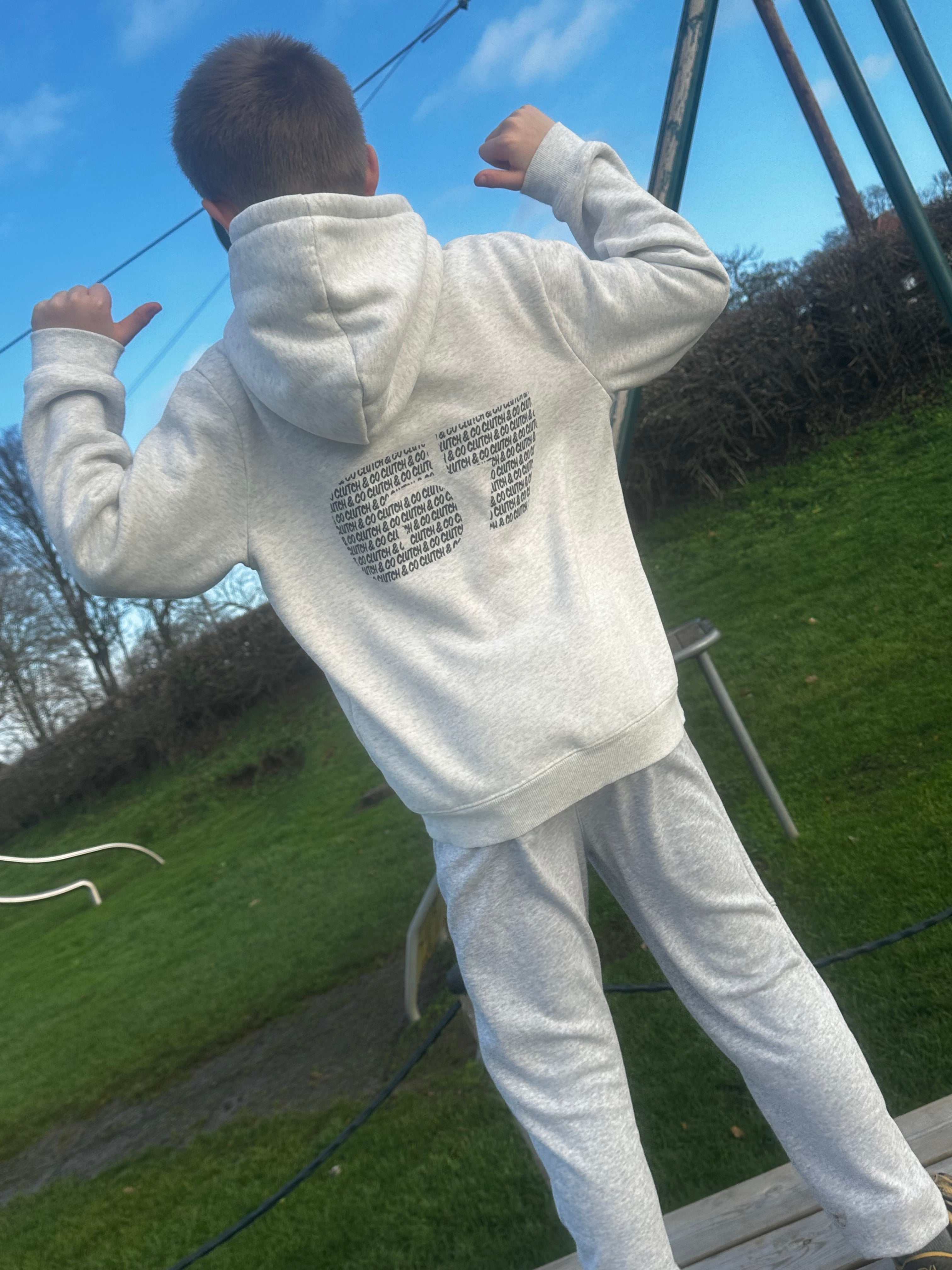 Grey Melange - Limited Edition "67" Hoodie