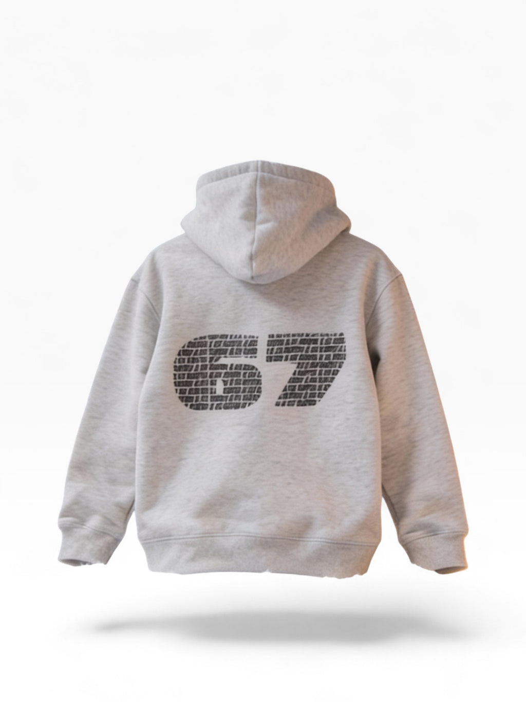 Grey Melange - Limited Edition "67" Hoodie