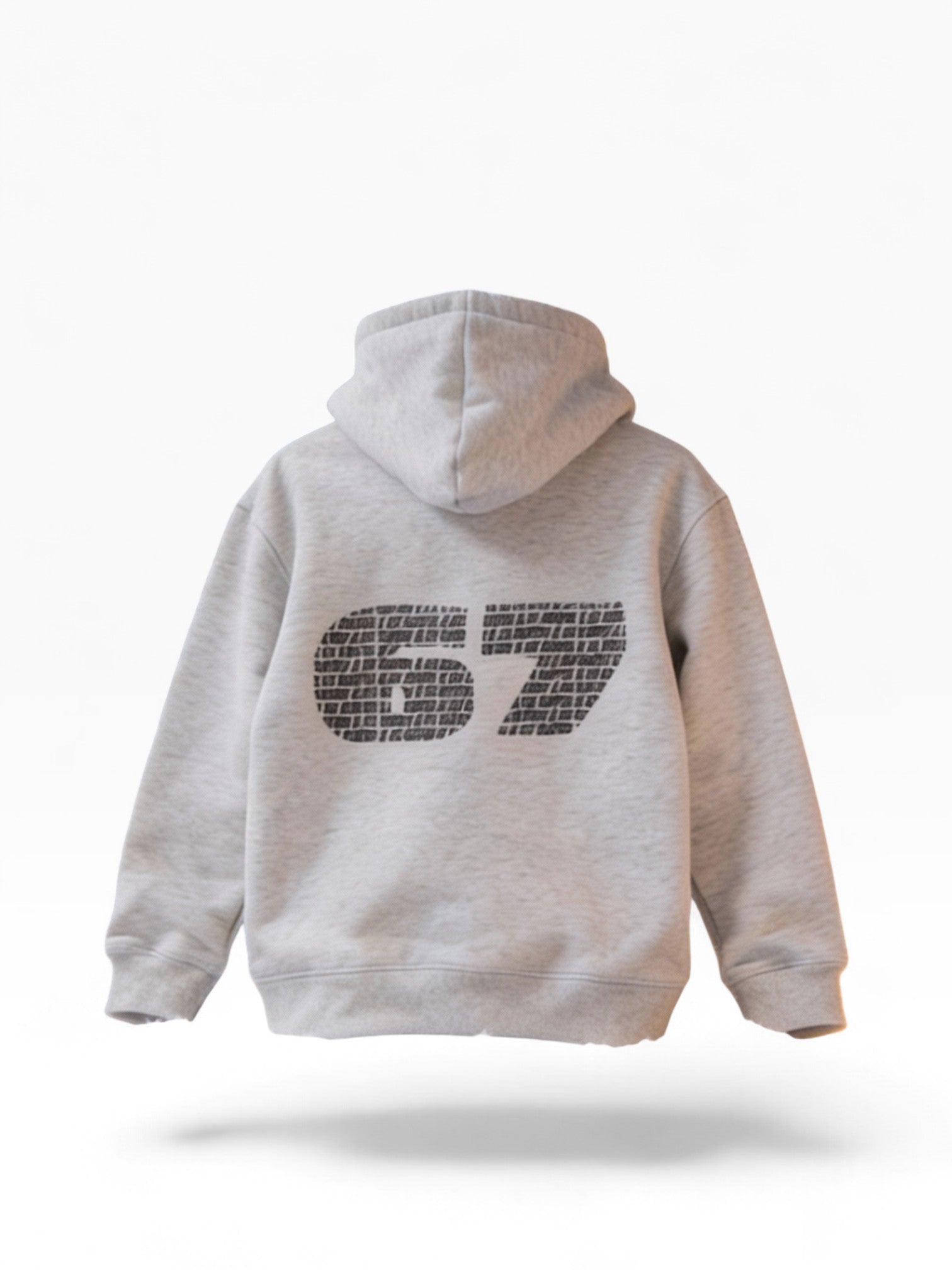 Grey Melange - Limited Edition "67" Hoodie