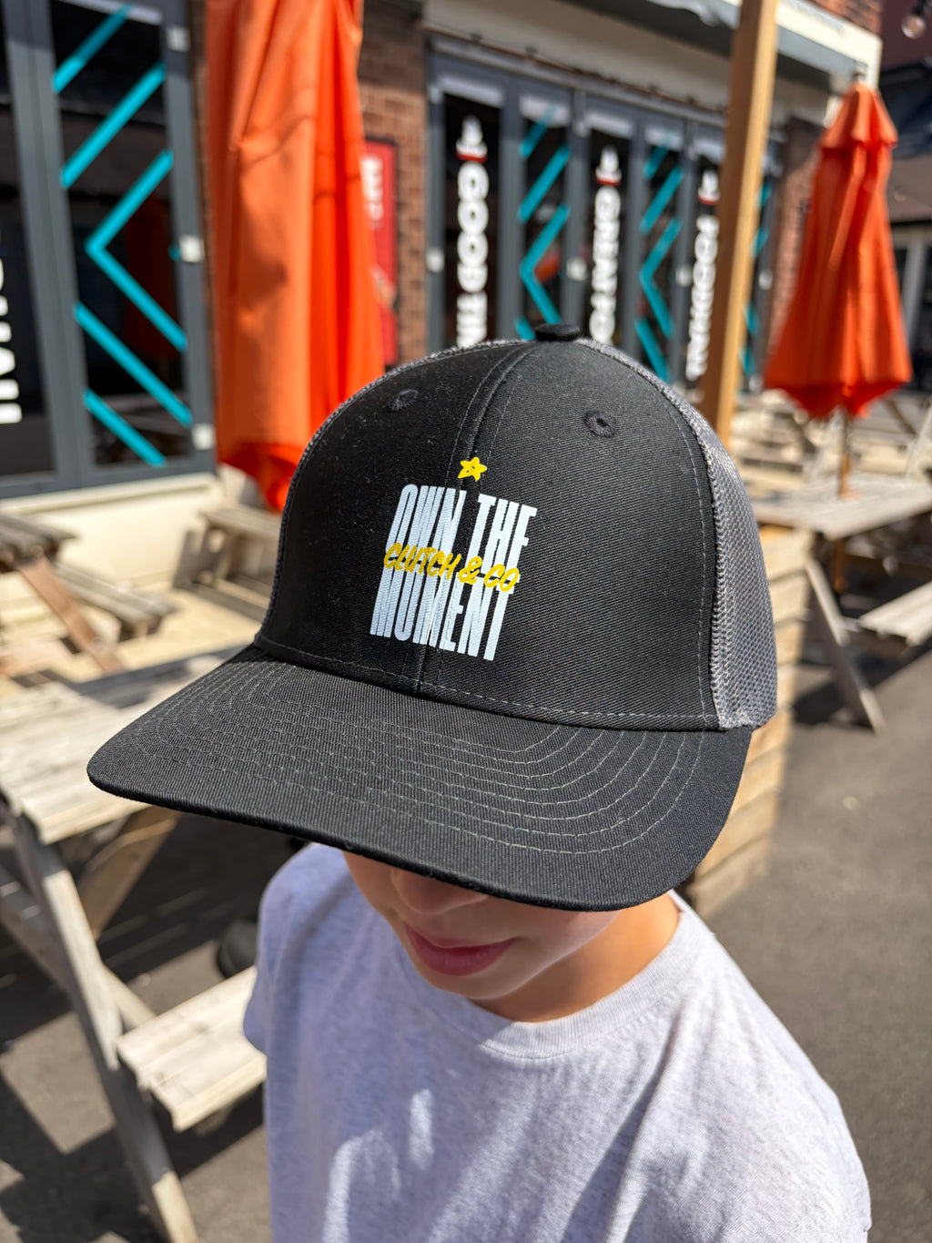 'Own The Moment' Trucker Cap Black