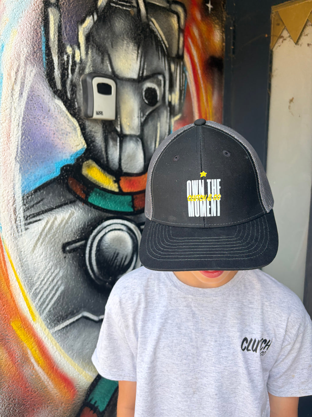'Own The Moment' Trucker Cap Black